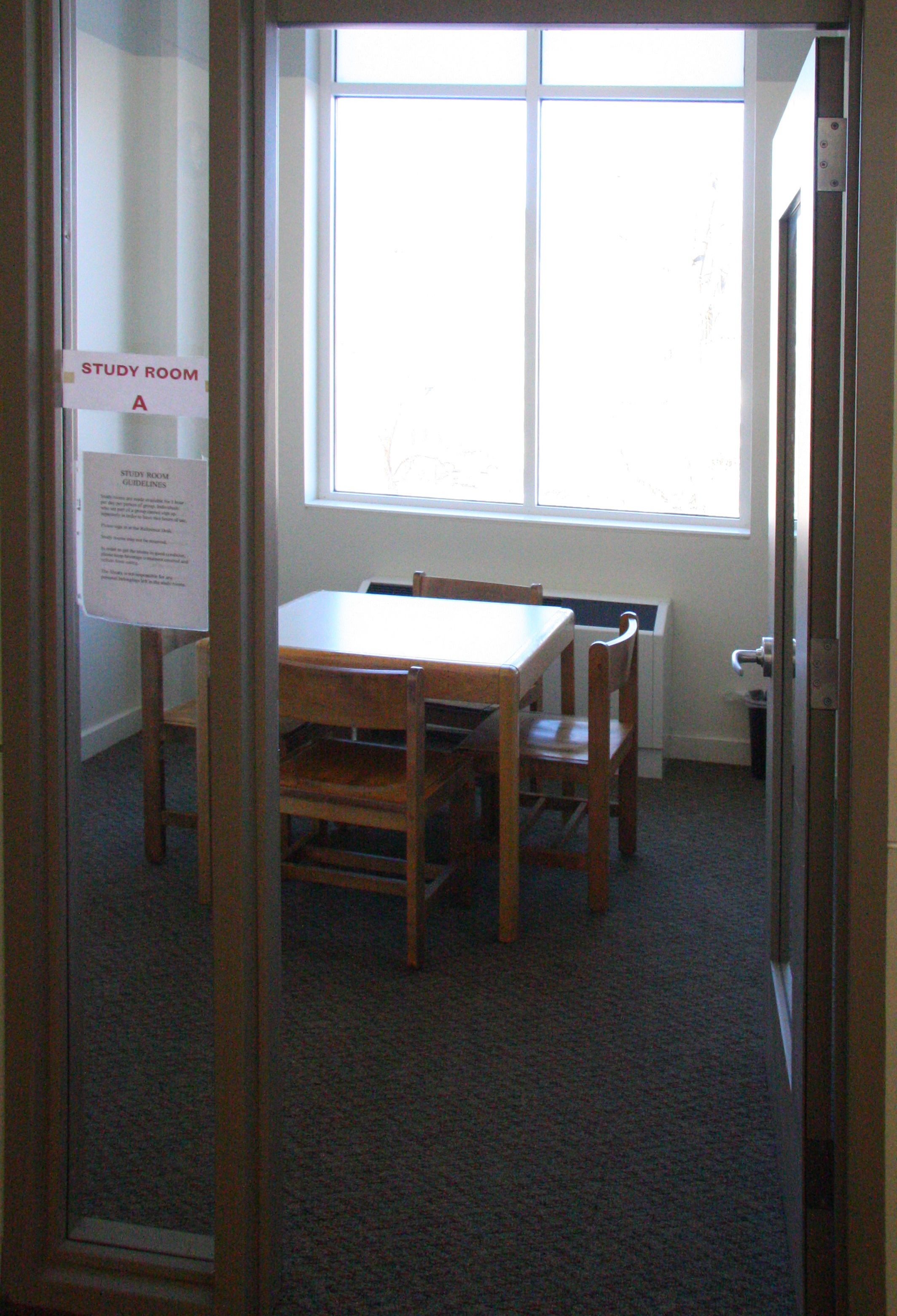 The Mount Kisco Public Library Study Room